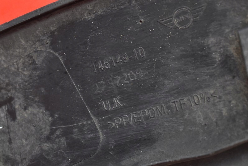 фото №16, Накладка крыла правый перед czarna 146149-10 mini cooper one r56 06-10