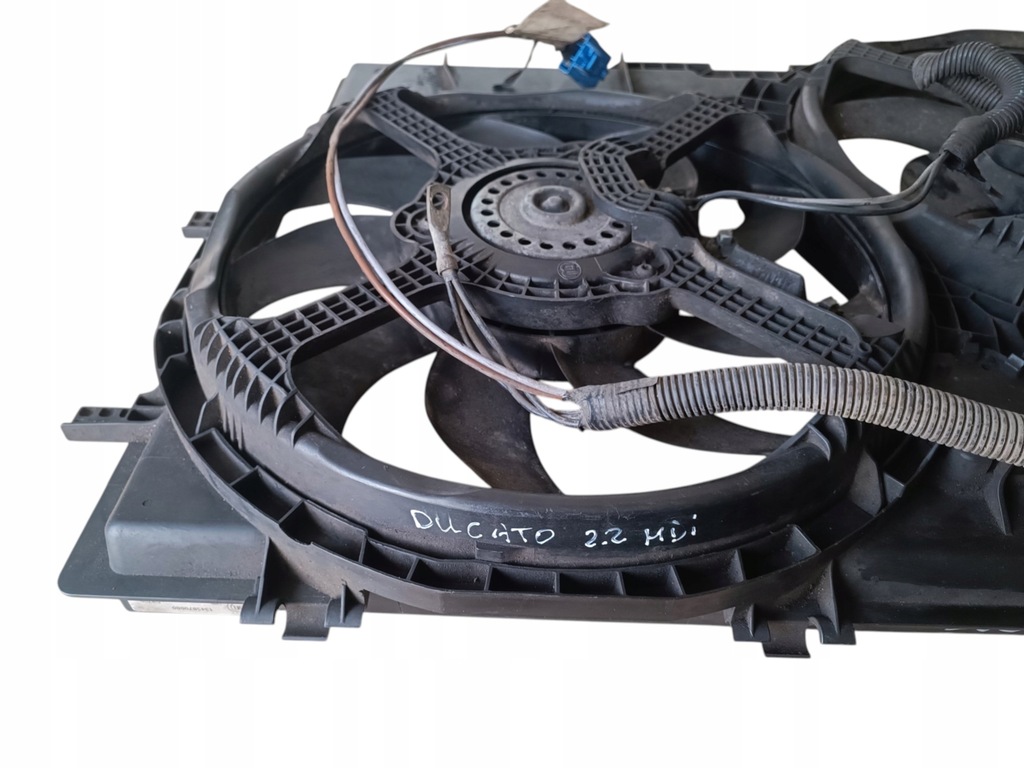 фото №4, Вентилятор радиатора fiat ducato iii 2.2 hdi 1345870080