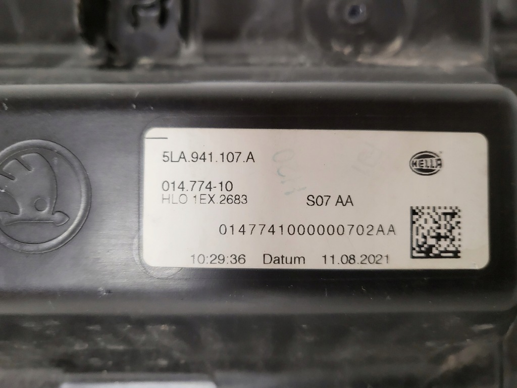 фото №11, Skoda enyaq iv решётка радиатора решётка радиатора crystal face 5la941107a