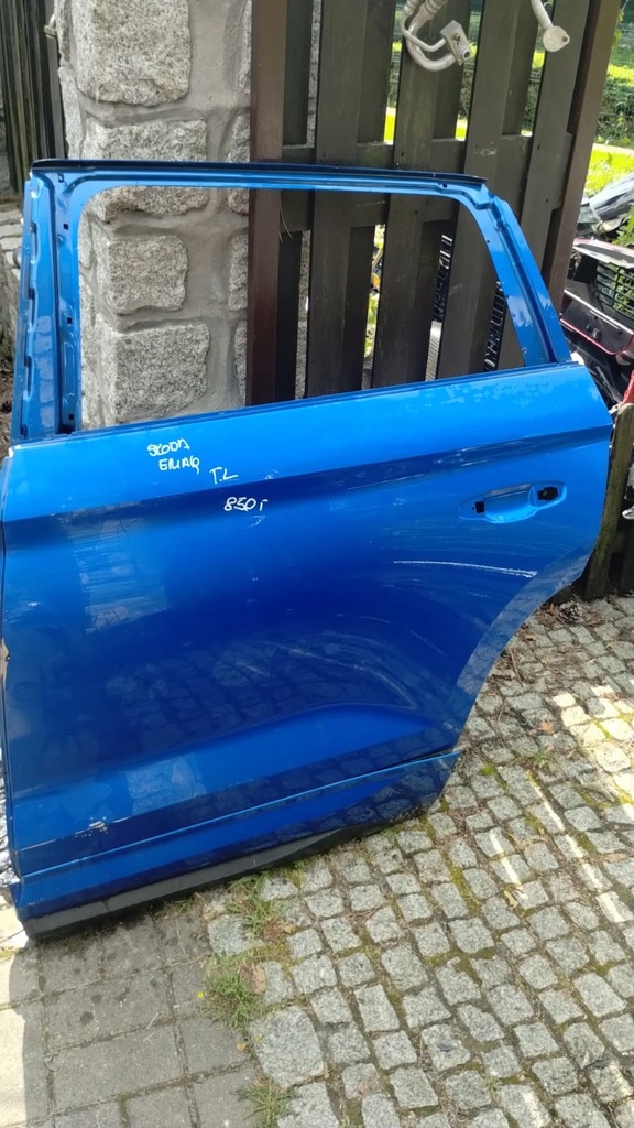 фото №1, Skoda enyaq двері ліва задня