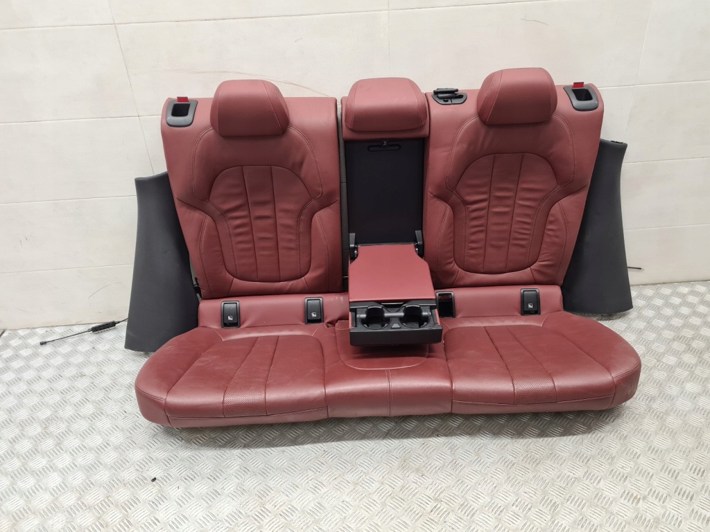 фото №10, Bmw x6 g06 середина сиденья заднее сиденье туннель обшивки обивка кожа