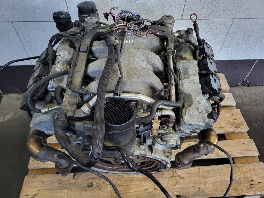 фото №11, Mercedes slk 320 3.2 v6 двигатель m112 87tyskm 218ps