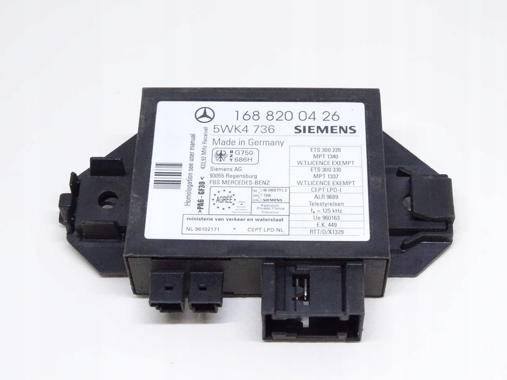 фото №1, Модуль імобілайзер mercedes-benz оригінальний номер 1688200426