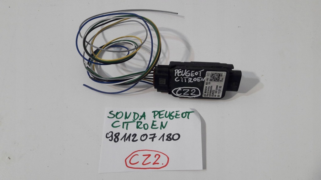 фото №1, Citroen peugeot 3008 ii 308 датчик лямбда-зонд 9811207180 cz2
