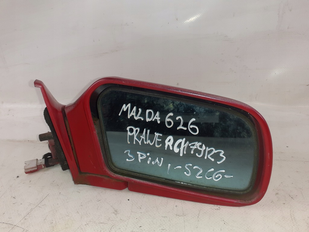 фото №1, Зеркало правое mazda 626 iii 3pin