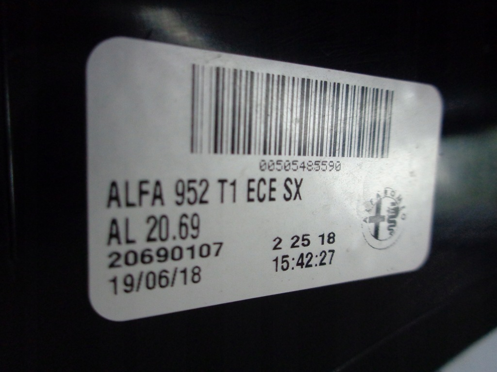 фото №5, Лампа ліва задня alfa romeo giulia led 16-