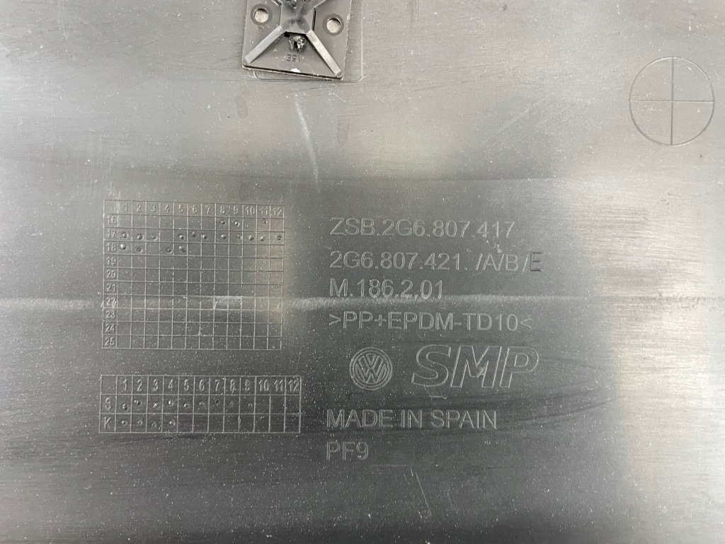 фото №12, Бампер задня задній vw polo vi 6 2g6807421a/b/e