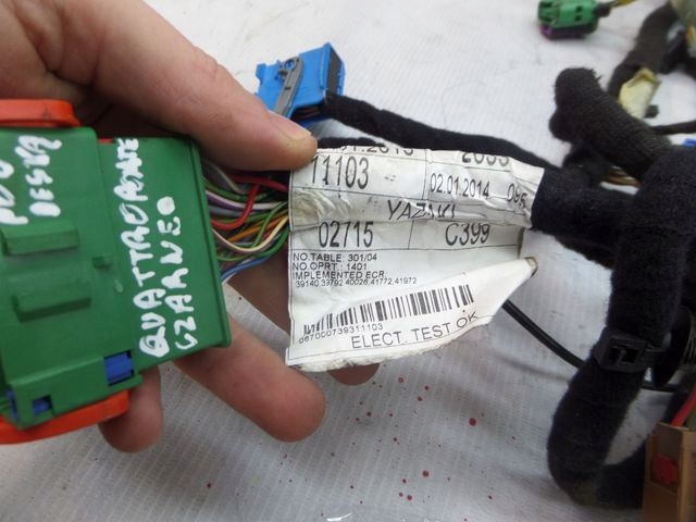 фото №5, Maserati quattroporte vi джгут електропроводка панелі 06700073930