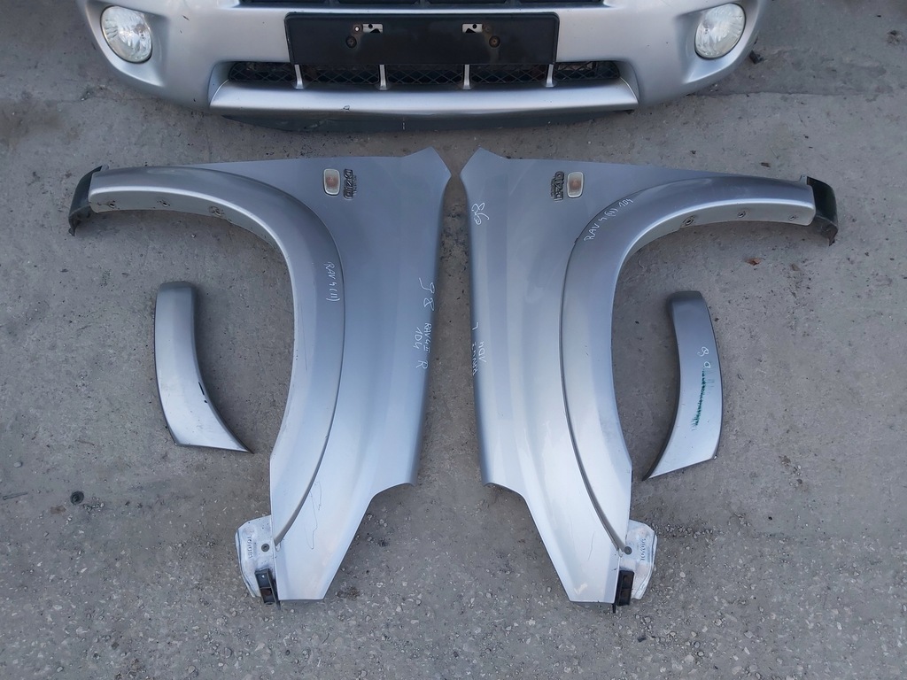 фото №6, Toyota rav4 ii kompletny перед бампер капот решётка радиатора