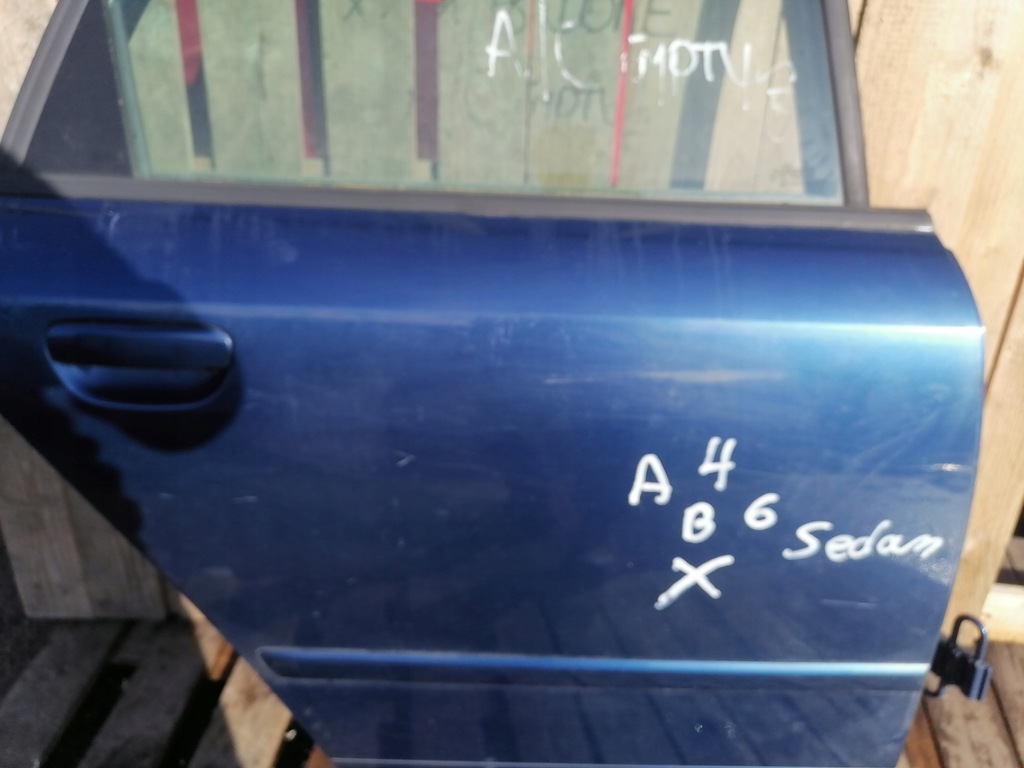 фото №6, Дверь правый задняя audi a4 b6 sedan lz5c