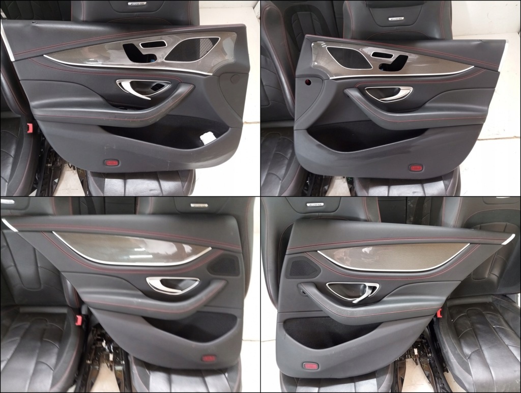 Обивка кожа сиденья mercedes cls a257 53 amg 18r Оригинал