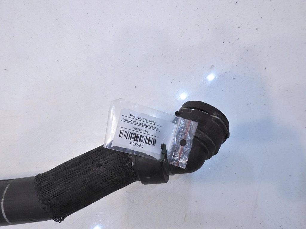 фото №4, Wąż труба wody volvo v70 iii 2.0 d3