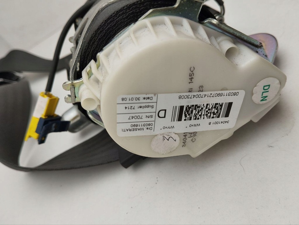 фото №6, Maserati granturismo 2008 pas безопасности сиденье передний 34041001b