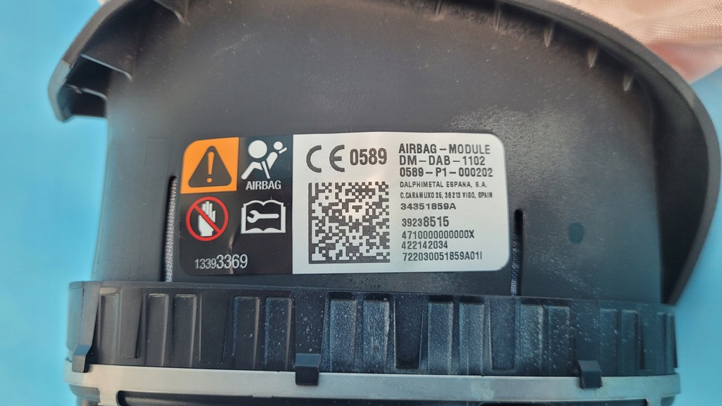 фото №6, Opel insignia b gsi 21r подушка водія подушка безпеки 39238515