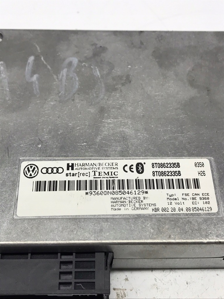 фото №2, Блок управления модуль 8t0862335b