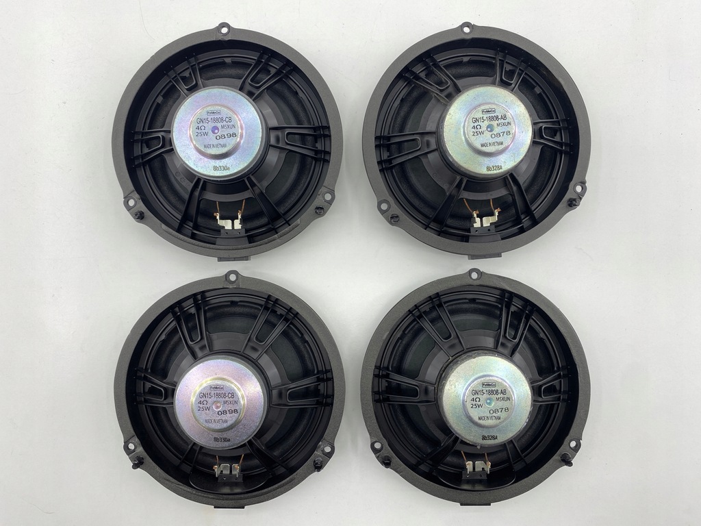 фото №9, Набор динамиков ford fiesta mk8 eu 6 sztuk