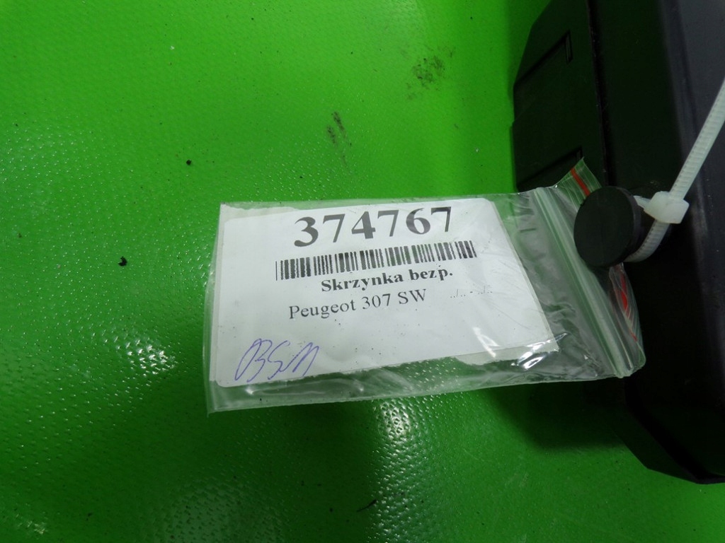 фото №6, Peugeot 307 2.0 hdi коробка запобіжників bsi 9651196780a