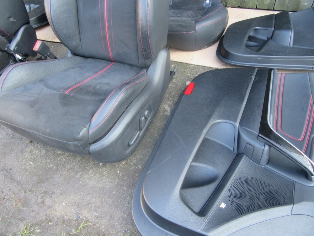 фото №6, Kia ceed iii lift gt hb сиденья заднее сиденье обшивки