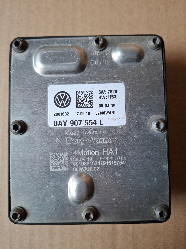 Купити Vw t6 2,0 tdi 4motion 14-21sterownik міст 0ay907554l