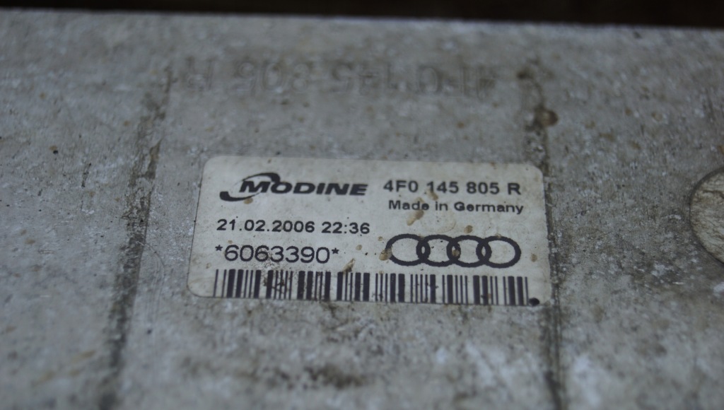 Audi a6 c6 радиатор интеркулер 4f0145805r в Украине