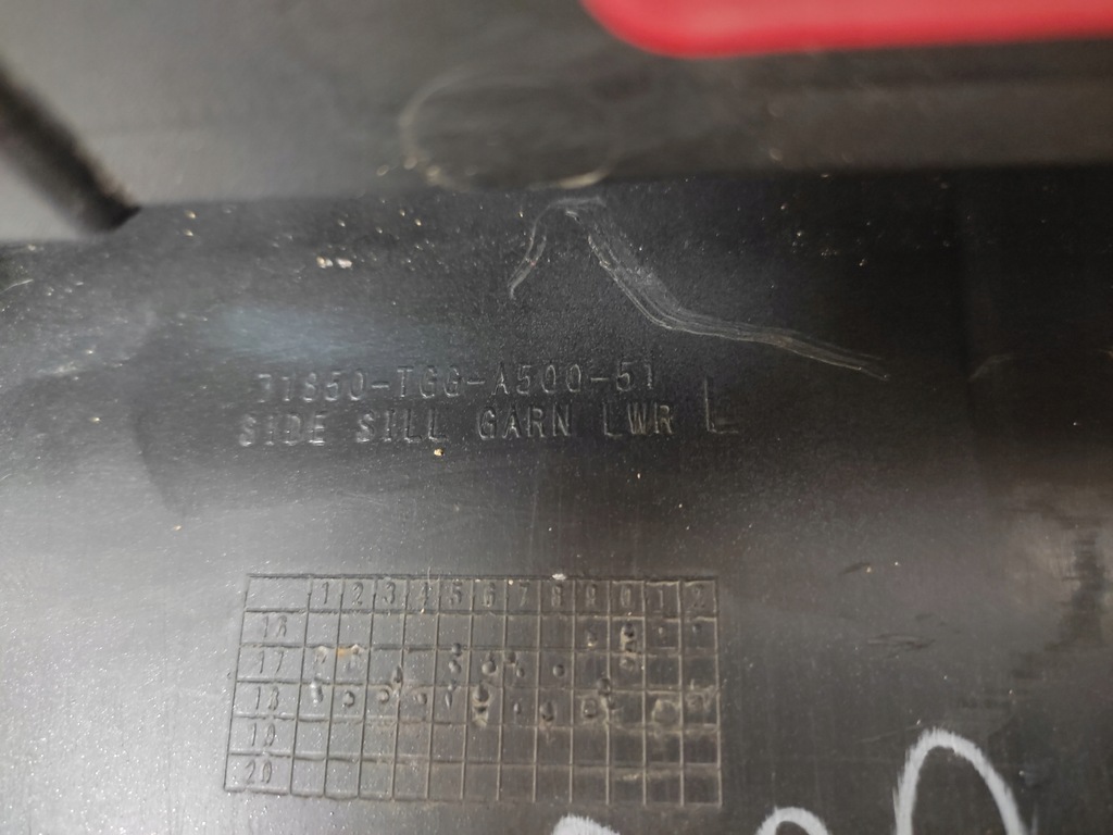 фото №9, Honda civic x type r молдинг порог левая 2017-