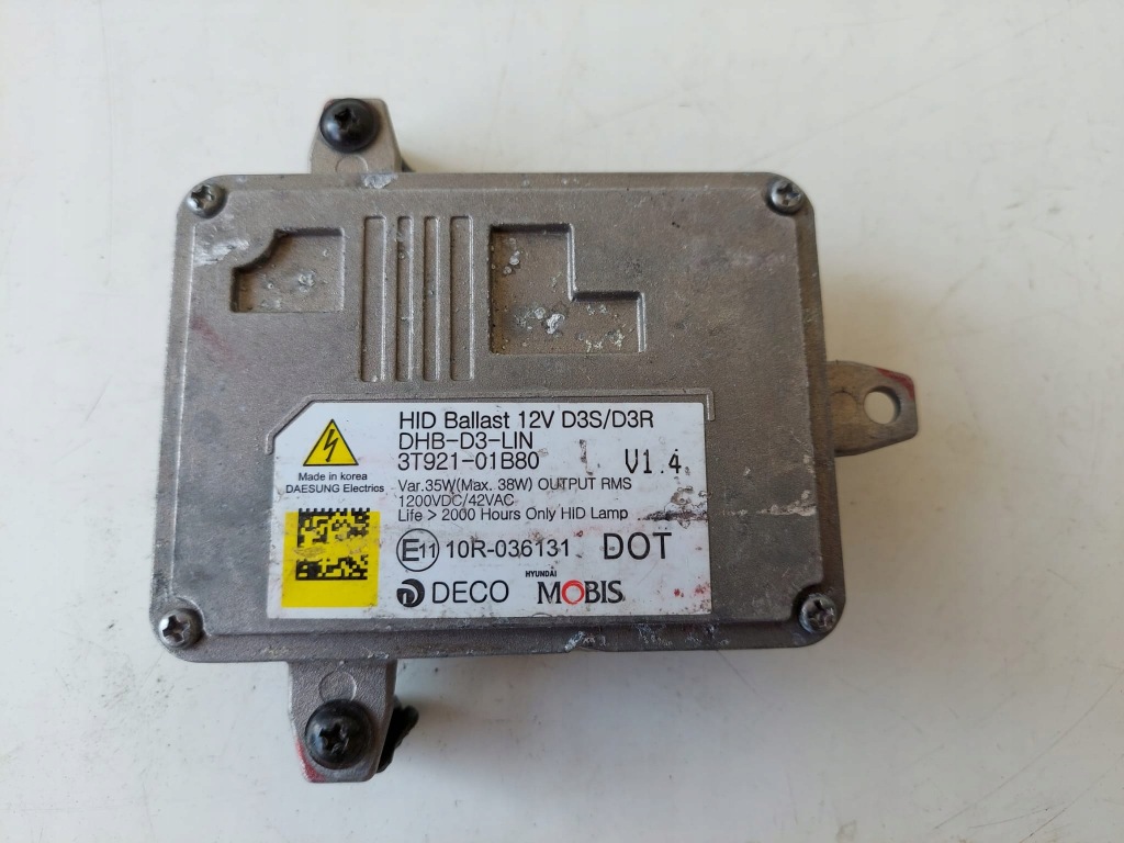 фото №1, Kia hyundai преобразователь модуль ксенон 3t921-01b80