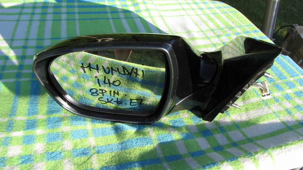 фото №6, Hyundai i40 зеркало левая складной el.europa. 8pin