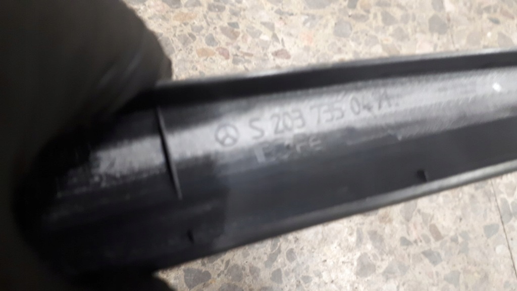 фото №11, S2037350471oslona стекло правый задняя mercedes w203