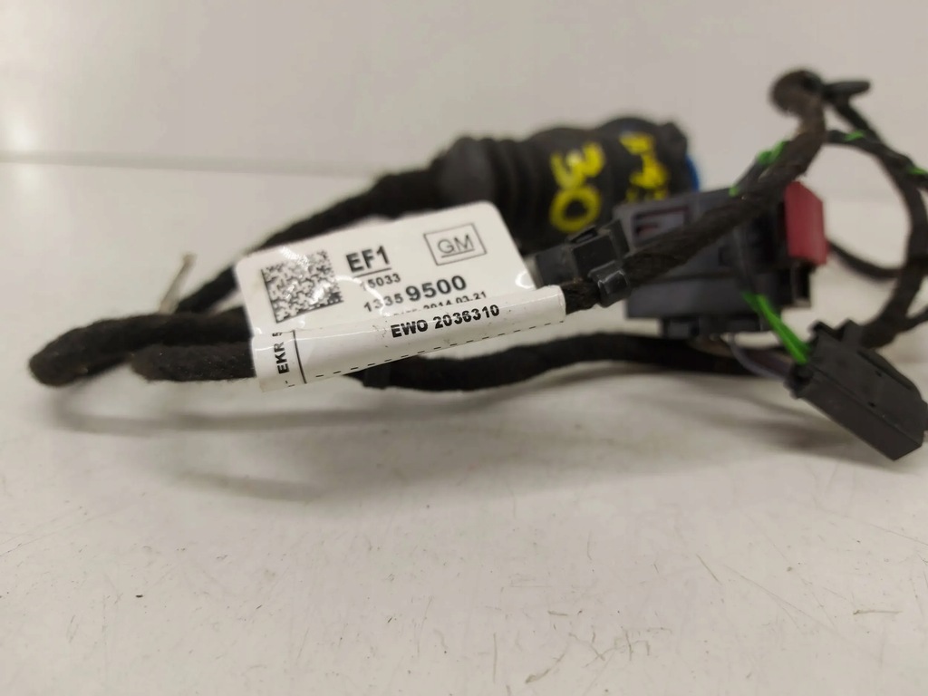 фото №8, Opel corsa e джгут двері задніх задня електропроводка