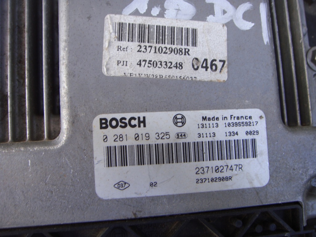 фото №4, Бортовой компьютер renault kangoo iv 237102747r 0281019325