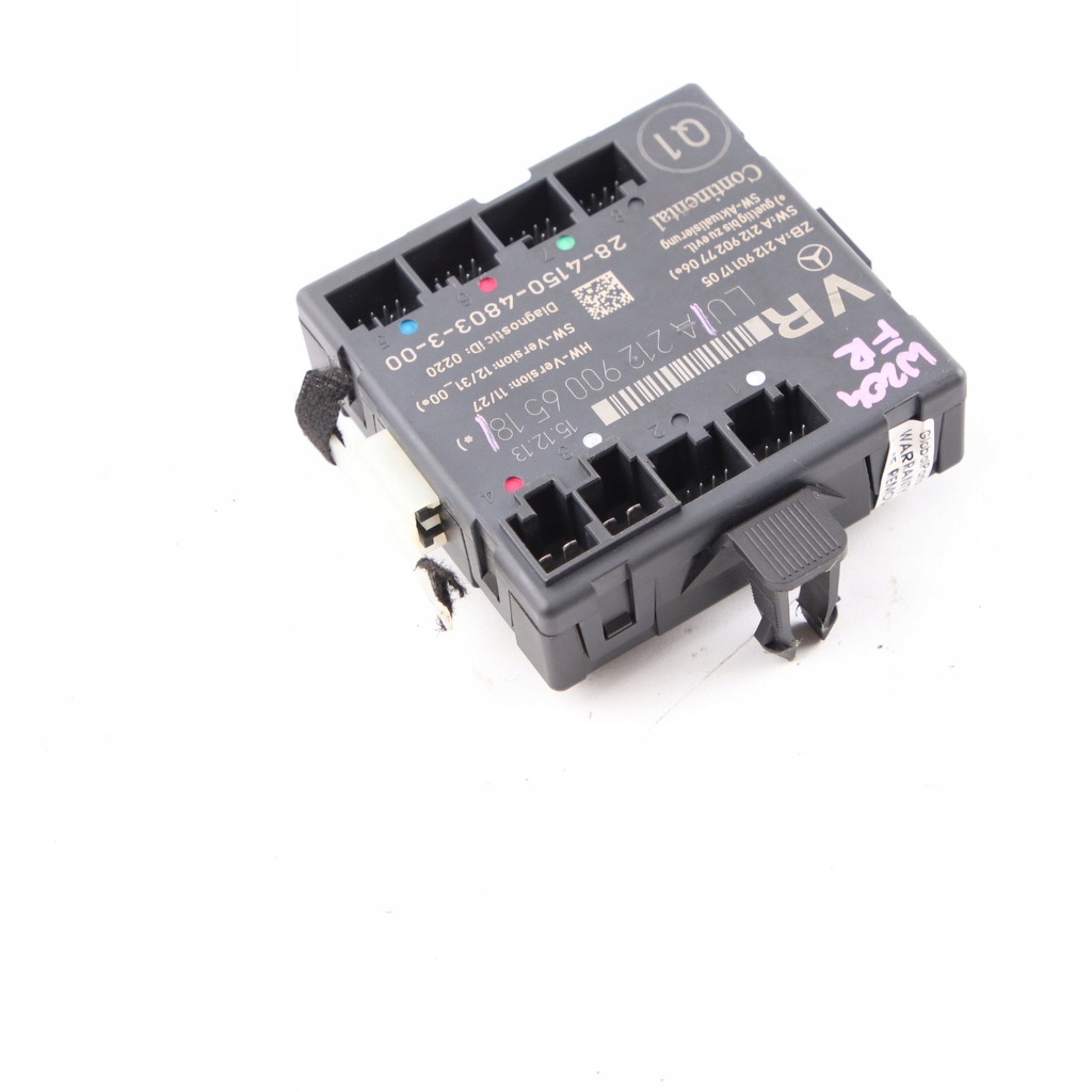 фото №12, Mercedes w204 w207 w212 модуль блок керування двері правий перед a2129006518