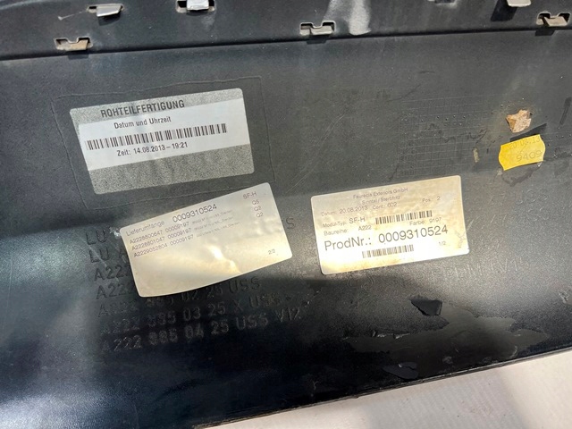 фото №11, Mercedes s-klasa 222 w222 бампер задняя задний