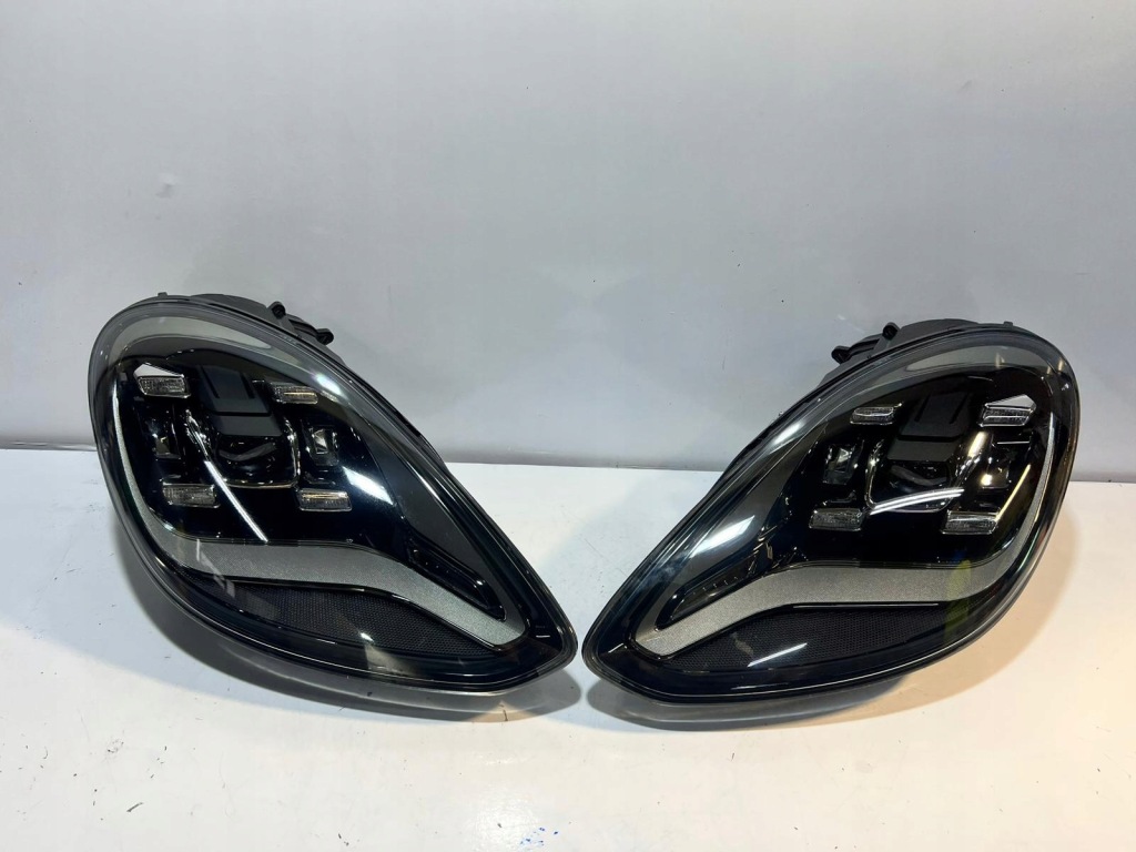 фото №12, Porsche panamera 971 full led сріблястий лампа ліва права