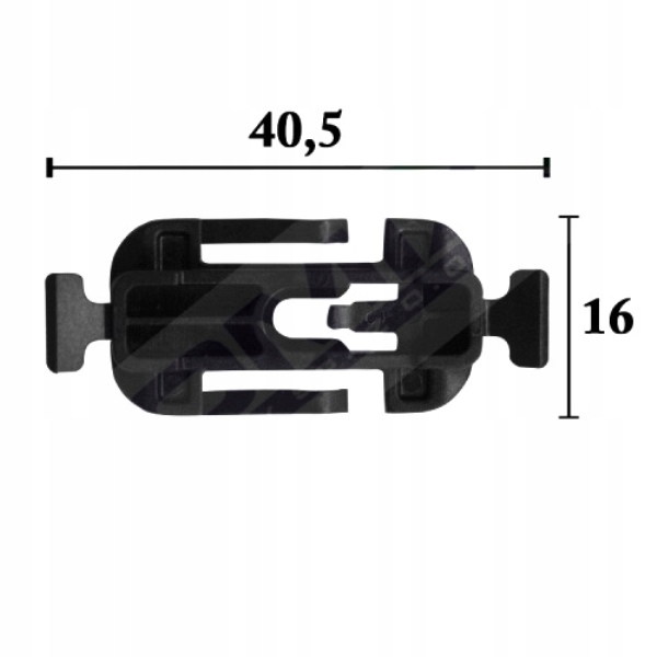 фото №1, Клипса накладки порога 10szt do audi a4 a5