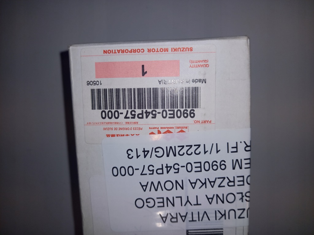 фото №9, Suzuki sx4 s-cross пленка защита бампера задняя oem