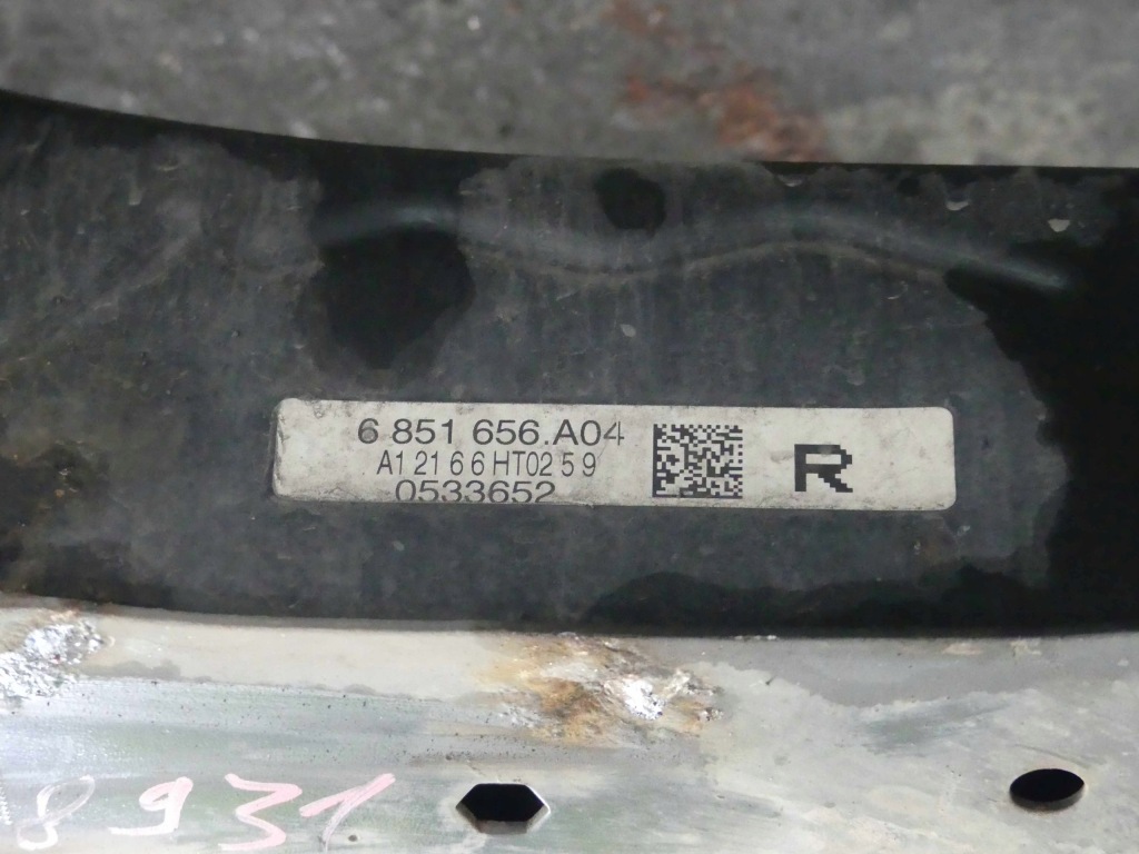 фото №11, Балка задня задня підрамник підрамник важелі bmw 3 f30