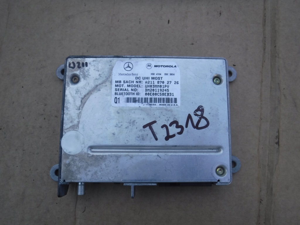 фото №1, Модуль bluetooth mercedes w211 a2118702726