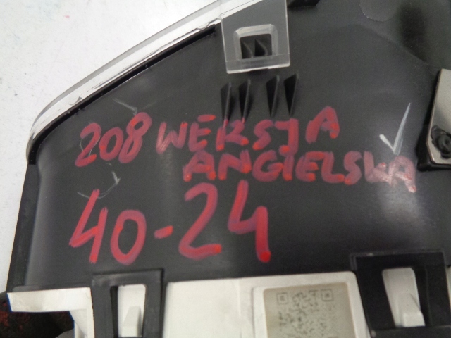 фото №9, Peugeot 208 счетчик приборы 9675182880 anglia