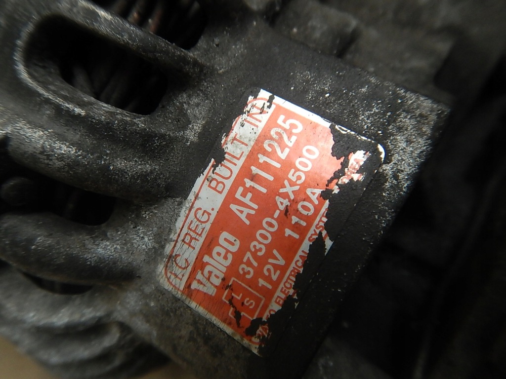 фото №9, Генератор kia carnival ii hyundai terracan 2.9crdi 37300-4x500