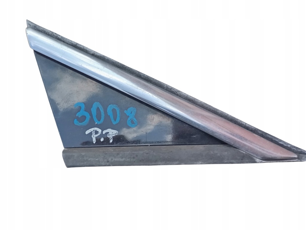 фото №9, Треугольник заглушка крыло хром правая peugeot 3008 i оригинальный номер 9684243277