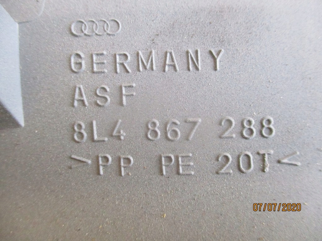 фото №10, Корпус стойка заднего audi a3 8l 8l4867288