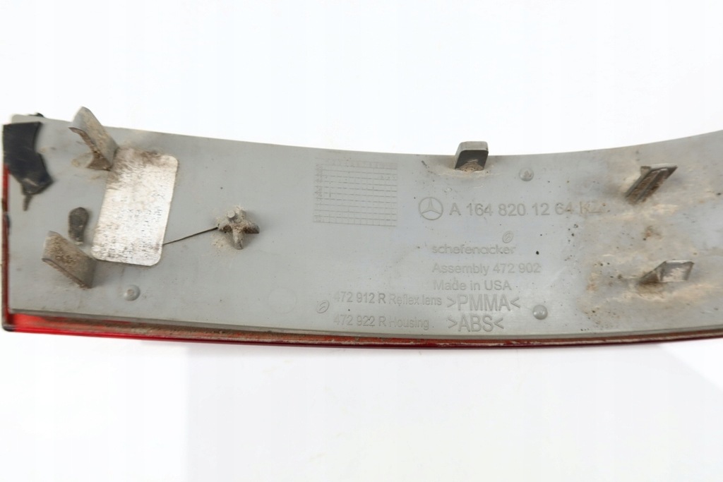 фото №13, Mercedes w164 отражатель задняя правый задний x164 gl 1648201264 gl550 gl450