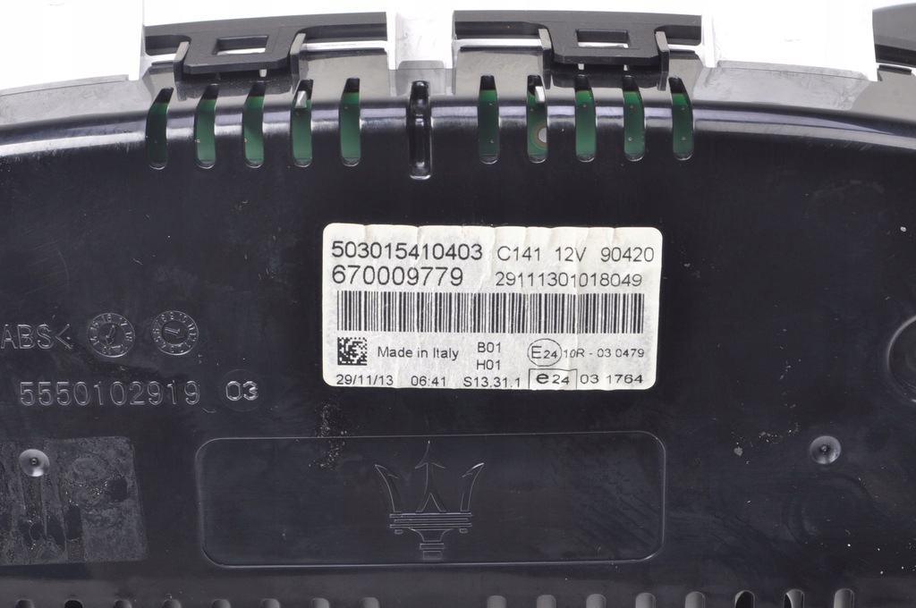 фото №8, Ghibli iii 3.0 d счетчик приборы 670009779 anglik