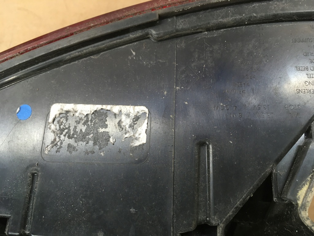 фото №7, Лампа левый задняя кузовная renault megane iv 4 kombi