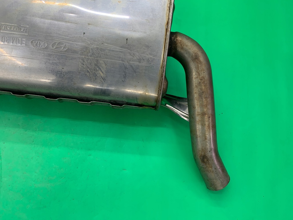 фото №8, Вихлоп гасник кінцевий труба вихлопна kia ceed i 1.6 crdi 06- edm30