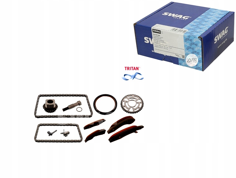 фото №11, Swag 20 10 2040 набор цепи распределительного вала