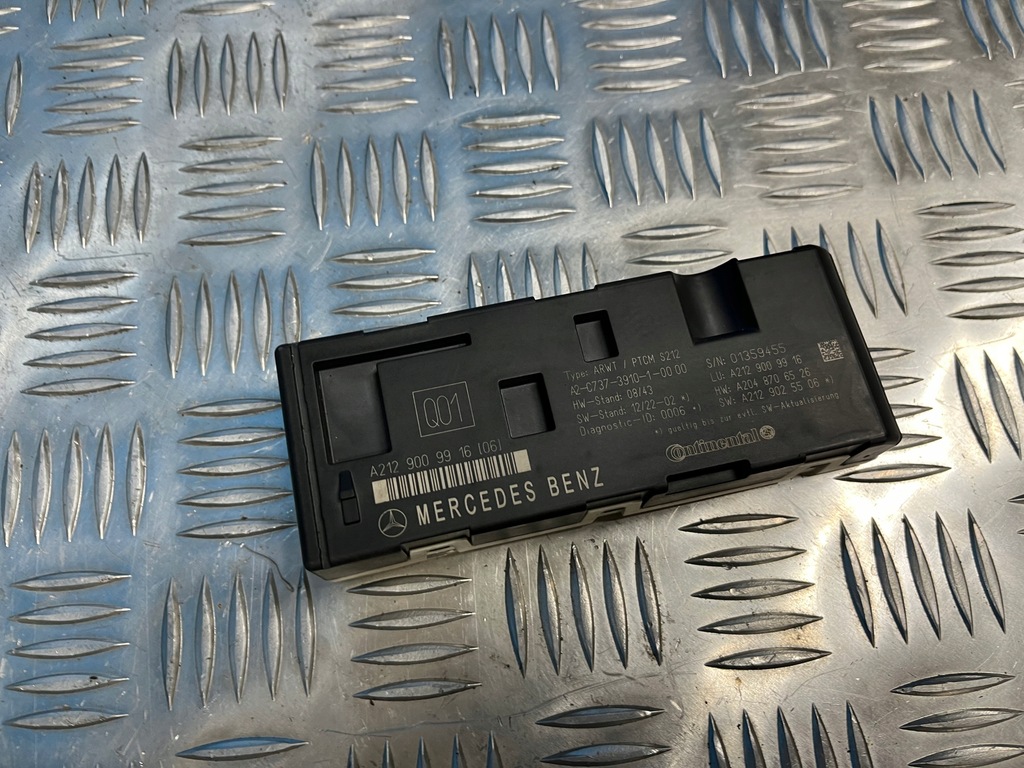 фото №1, Mercedes w212 lift модуль блок керування кришки