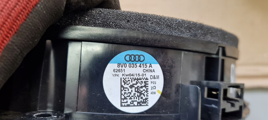 фото №12, S3 8v sedan a3 динамік двері перед лівий правий 8v0035415a