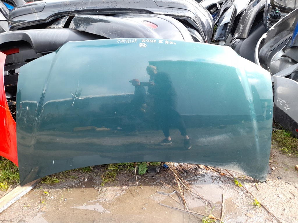 фото №13, Chrysler voyager iii капот крышка двигателя