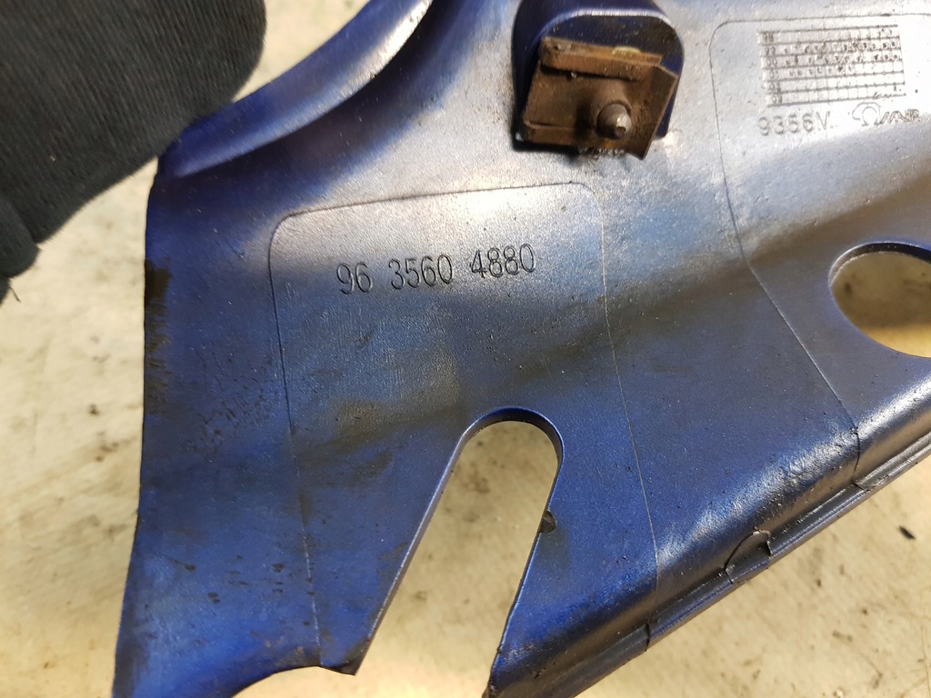 фото №11, Citroen berlingo i przedlift решітка радіатора решітка радіатора оригінальний номер 9635604880